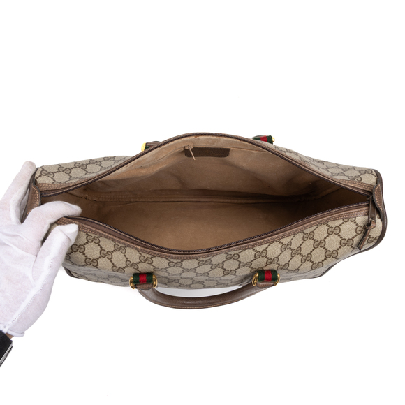 Gucci Web Accessory Collection Briefcase - Picture 10 of 12